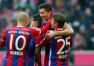 رابرت لواندوفسکی|بایرن مونیخ 8 - 0 هامبورگ / بوندسلیگا