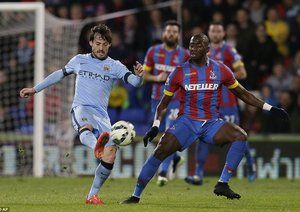 داوید سیلوا|کریستال پالاس 2 - 1 منچستر سیتی / لیگ جزیره