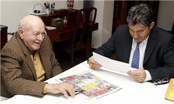 بستری‌شدن دی‌استفانو در بیمارستان یک روز پس از تولد ۸۸ سالگی