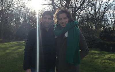 عیادت وحید هاشمیان از هم‌تیمی سابقش در پرسپولیس