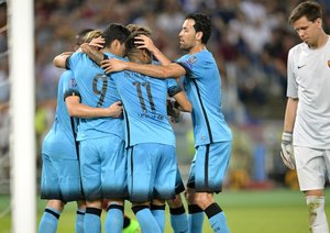 لوئیس سوار|رم 1 - 1 بارسلونا / لیگ قهرمانان