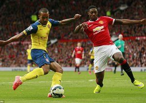 تئو ولكات|منچستر یونایتد 1 - 1 آرسنال / لیگ جزیره