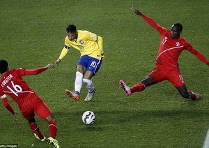 نیمار|برزیل 2 - 1 پرو / کوپا آمریکا