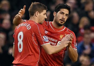 استیون جرارد|لیورپول 2 - 2 لیستر سیتی / لیگ جزیره