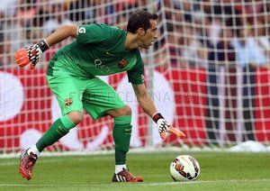 كلوديو براوو|بارسلونا 0-1 ناپولی / دیدار دوستانه