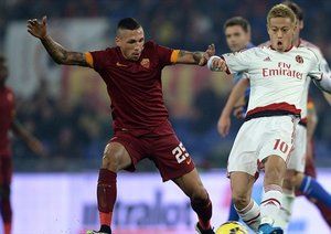 كيسوکه هوندا|رم 0 - 0 میلان / سری آ