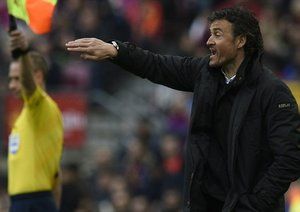 لوییز انریکه|بارسلونا 0 - 1 مالاگا / لالیگا