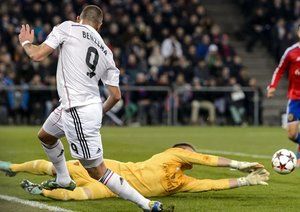 کریم بنزما|بازل 0 - 1 رئال مادرید / لیگ قهرمانان