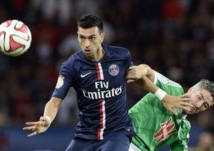 خاویر پاستوره|پاریس سن ژرمن 5-0 سنت اتين / لوشامپیونه