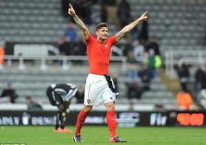 اليوير ژیرود|نیوکاسل 1 - 2 آرسنال / لیگ جزیره