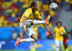 نیمار|برزیل 4-1 کامرون /مرحله گروهی جام جهانی