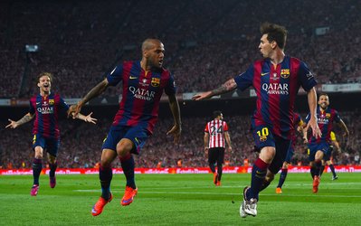 مسی:  دنی آلوز بهترین مدافع جهان است