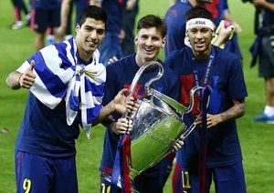 مثلث خط آتش بارسا