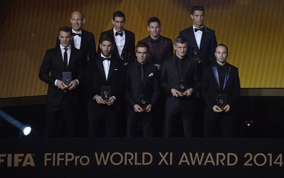 2014 FIFA Ballon D'Or | یازده بازیکن برتر سال 2014 اعلام شدند