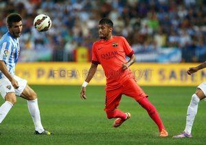 نیمار|مالاگا 0-0 بارسلونا / لالیگا