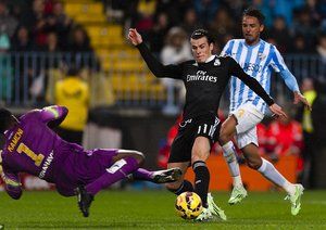 گرت بیل|مالاگا 1 - 2 رئال مادرید / لالیگا