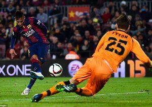 نیمار|بارسلونا 5 - 0 اِلچه / جام حذفی اسپانیا