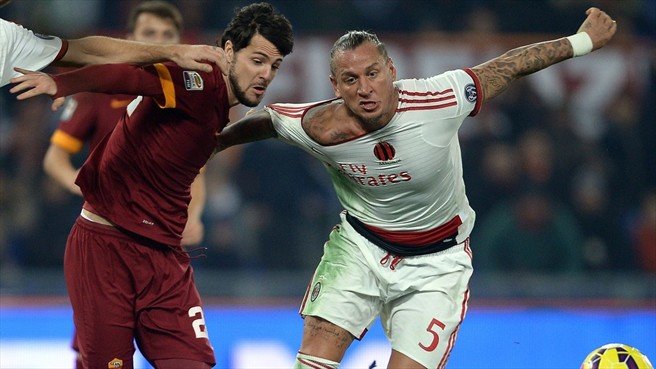 رم 0 - 0 میلان / سری آ