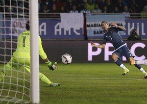 آنخل دی ماریا|آرژانتین 1 - 0 اروگوئه / کوپا آمریکا 2015