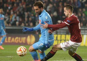 گونزالو ایگواین|اسپارتا پراگ 0 - 0 ناپولی / لیگ اروپا