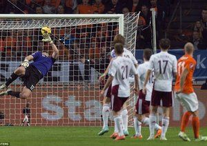 آرین روبن|هلند 6 - 0 لتونی / مقدماتی جام ملت های اروپا