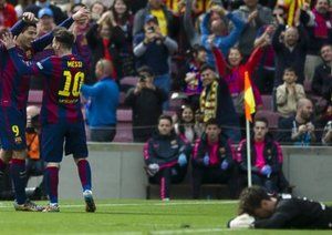 لیونل مسی|بارسلونا 6 - 1 رایو والکانو / لالیگا