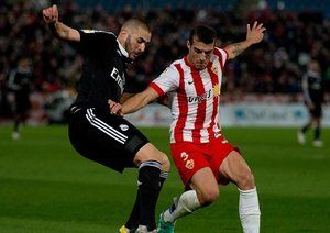 کریم بنزما|آلمریا 1 - 4 رئال مادرید / لالیگا