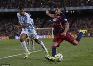 لوئیس سوارز|بارسلونا 1 - 0 مالاگا / لالیگا