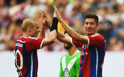 تلکام کاپ | بایرن ۳ - ولفسبورگ ۰/ قهرمانی مونیخی‌ها با گلزنی لواندوفسکی