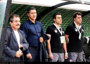 علی دایی|پرسپولیس 1-1 پدیده / لیگ برتر