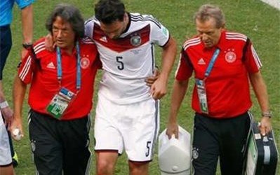 هوملس: خوششانس باشم مصدومیتم چند روزه برطرف میشود