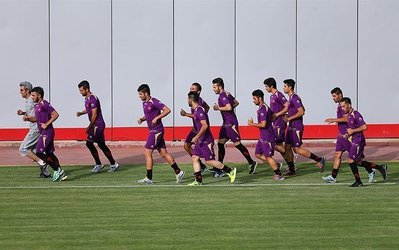 حضور بنگر در آخرین تمرین سرخپوشان