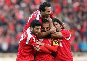 شادی شاگردان درخشان|پرسپولیس تهران 1 - 2 ذوب آهن اصفهان / جام حذفی