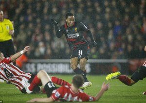 رحيم استرلینگ|ساوتهمپتون 0 - 2 لیورپول / لیگ جزیره