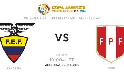 کوپا آمریکا 2016 | پیش بازی  اکوادور - پرو