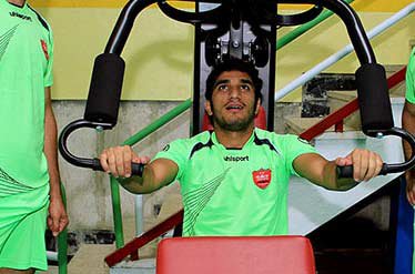 علی‌عسگری دچار کشیدگی همسترینگ شد