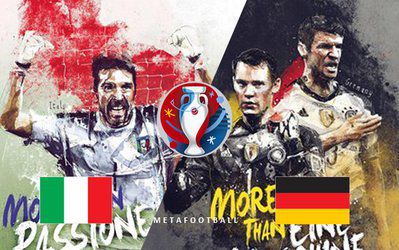 یورو 2016 فرانسه | پیش بازی آلمان - ایتالیا