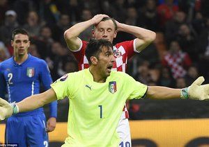 جیانلوئیجی بوفون|ایتالیا 1 - 1 کرواسی / مقدماتی جام ملت های اروپا