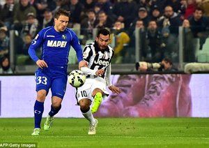 کارلوس توز|یوونتوس 1 - 0 ساسوئولو /  سری آ