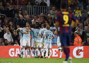 شادمانی بازیکنان سلتاویگو