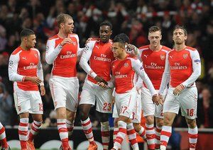 دنی ولبک|آرسنال 3 - 3 اندرلشت / لیگ قهرمانان