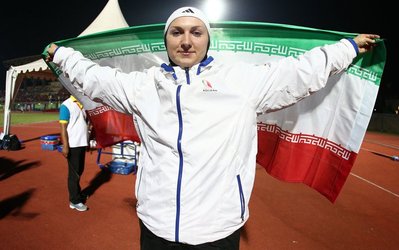 اینچئون | اولین مدال دوومیدانی زنان در تاریخ بازی‌های آسیایی/ لیلا رجبی نقره گرفت