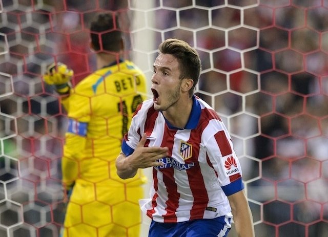 شادمانی بازیکن اتلتیکو