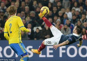 ماتيو والبوئنا|فرانسه 1 - 0 سوئد / دیدار دوستانه