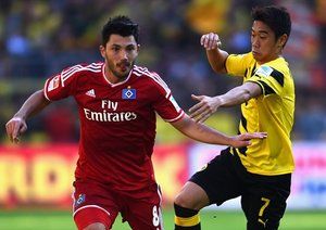 شينجی کاواگ|دورتموند 0-1 هامبورگ / بوندسلیگا