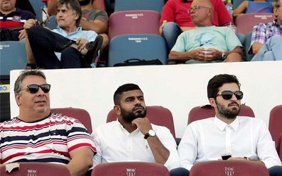 عکس روز | حضور انصاری‌فرد در بازی دوستانه پانیونیوس