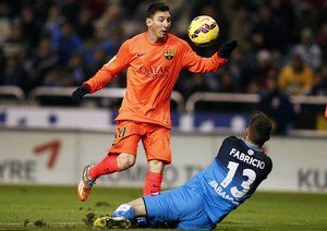 لیونل مسی|دپورتیوو لاکرونیا 0 - 4 بارسلونا / لالیگا