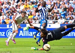 گرت بیل|لاکرونیا 2 -8 رئال مادرید / لالیگا