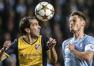 دیگو گودین|مالمو 0 - 2 اتلتیکو مادرید / لیگ قهرمانان