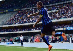 مائورو ایکاردی|کیه وو 0 - 1 اینترمیلان / سری آ / گزارش تصویری